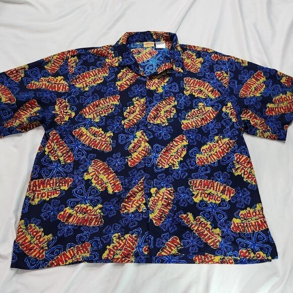 Hawaiin Tropic Button Down Shirt XXL - Picture 1 of 4
